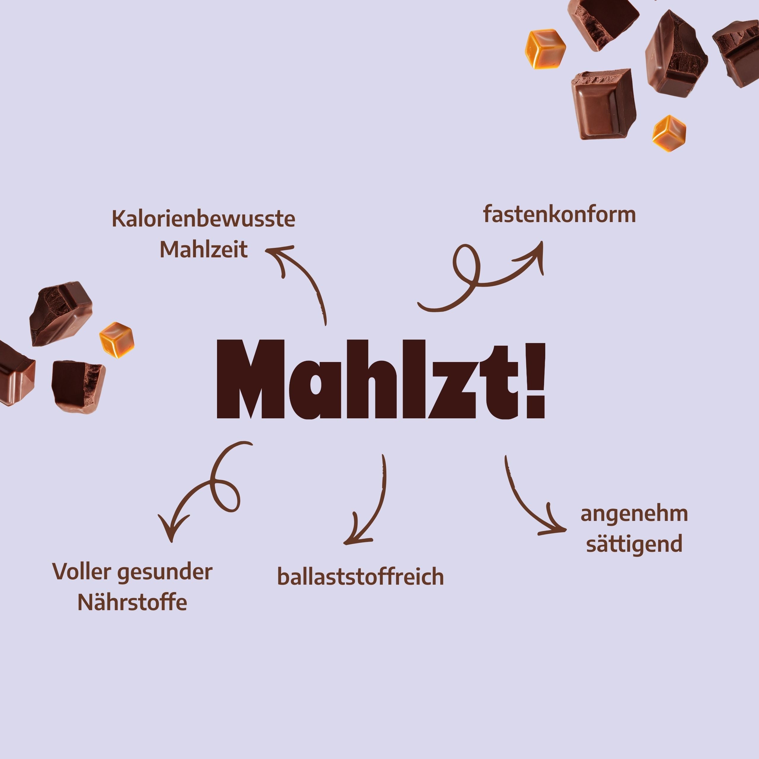 Mahlzt! Riegel- Milk Chocolate Salted Caramel
