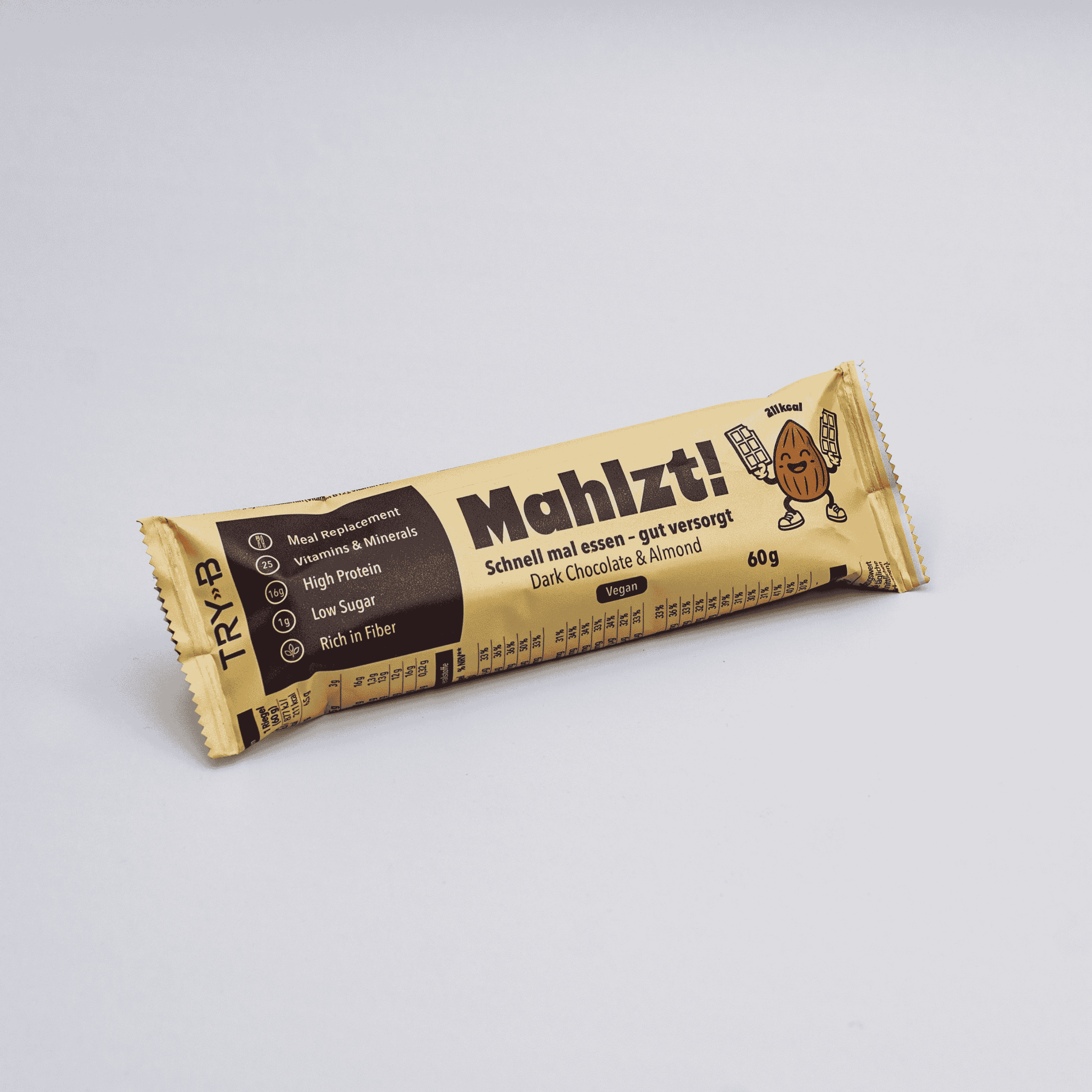 Mahlzt! Riegel - Dark Chocolate & Almond