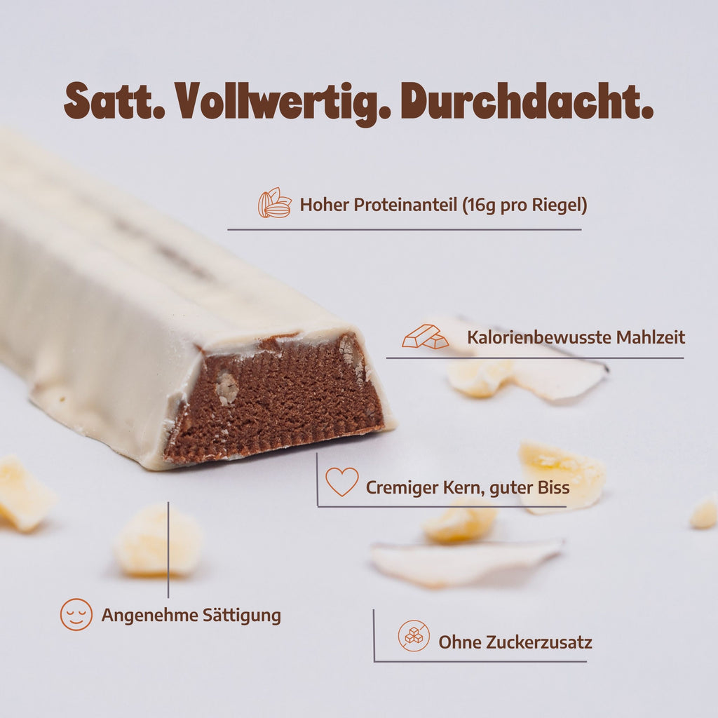 TRY-B Mahlzt! Riegel – White Chocolate & Coconut (6er Box)