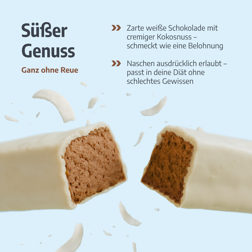 TRY-B Mahlzt! White Chocolate & Coconut Mahlzeitenersatz-Riegel